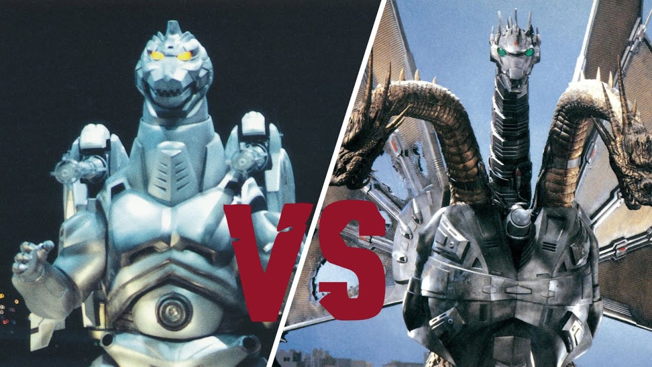 Super Mecha Godzilla Vs Mecha King Ghidorah ll A Comparison