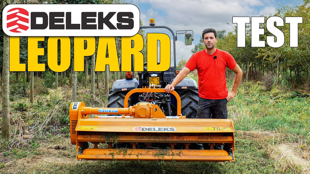 Trincia LEOPARD DELEKS®: Il TEST di @Matt The Farmer
