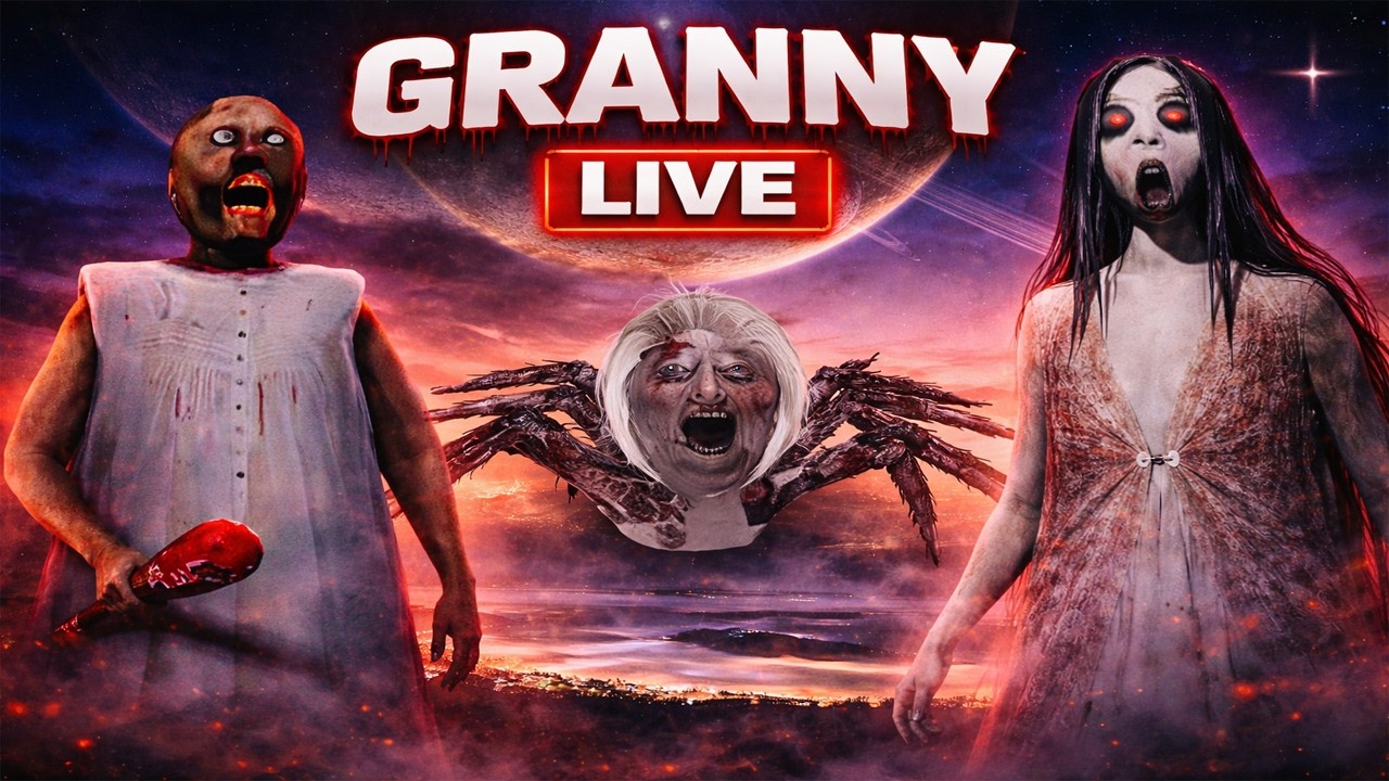 Granny Live 🔴 | Can I Escape Alive? 😨 Full Horror Gameplay