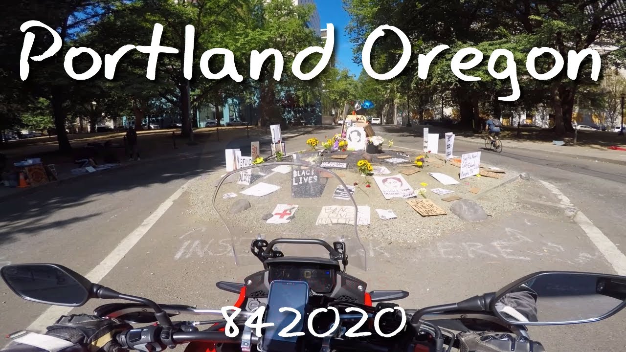 Portland Oregon on the 2019 Honda CB500X | Oregon Motorcycle 2020