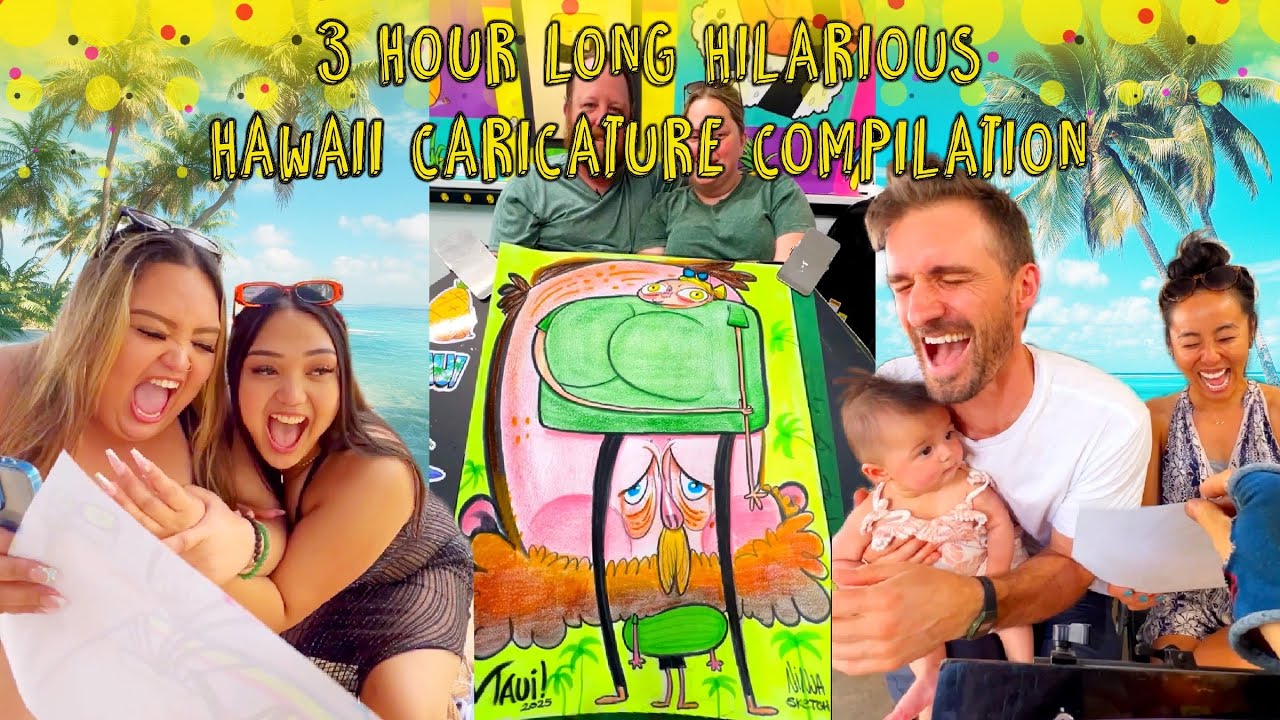 Epic Hilarious Caricature Compilation!