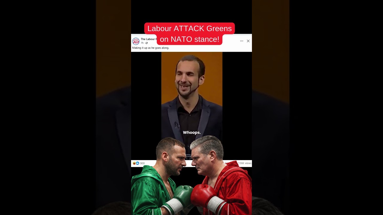 Labour attack Greens on their NATO policy!