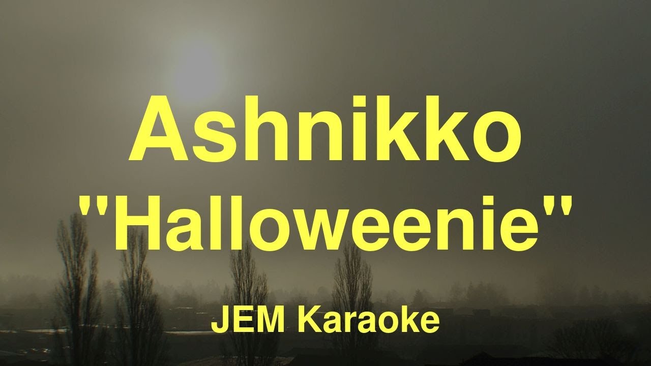 Ashnikko - Halloweenie (Karaoke)