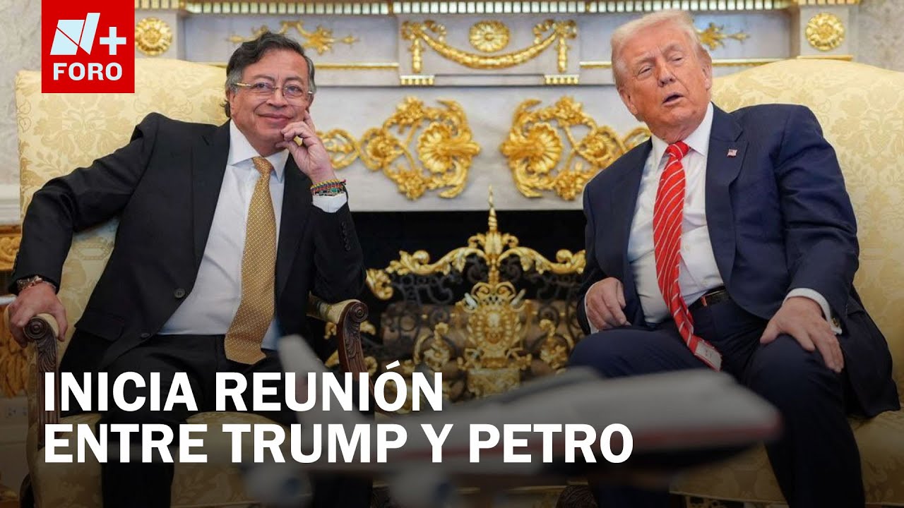 Donald Trump recibió en la Casa Blanca a Gustavo Petro, presidente de Colombia - Las Noticias
