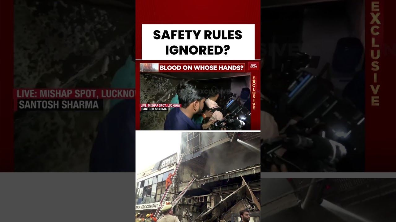 One Entry, One Exit: Deadly Design Behind Lucknow Fire Tragedy | #lucknowfire #lucknow #upnews