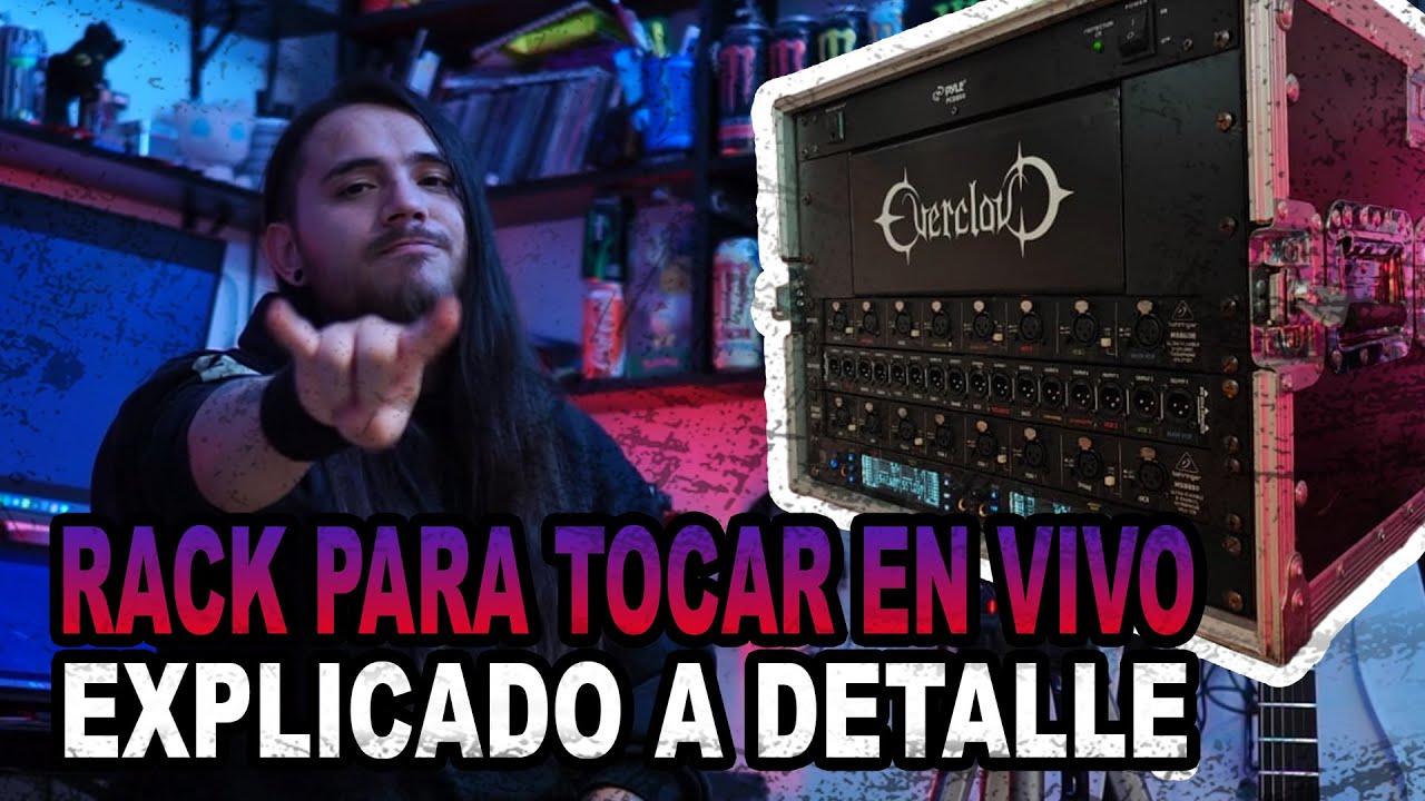 RACK PARA TOCAR EN VIVO CON TU BANDA | EXPLICADO A DETALLE! | 2025