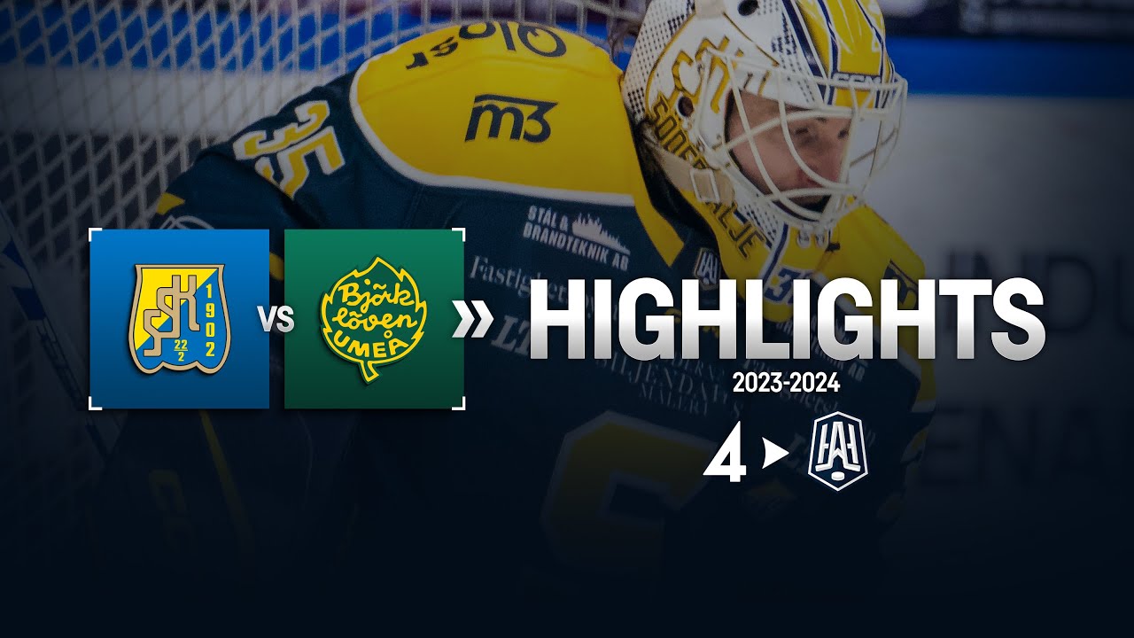 Södertälje vs. Björklöven - Highlights 26/2