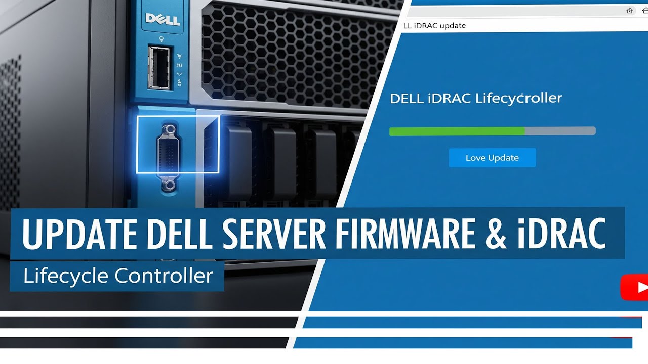 How to Update DELL Server Firmware and iDRAC Lifecycle Controller