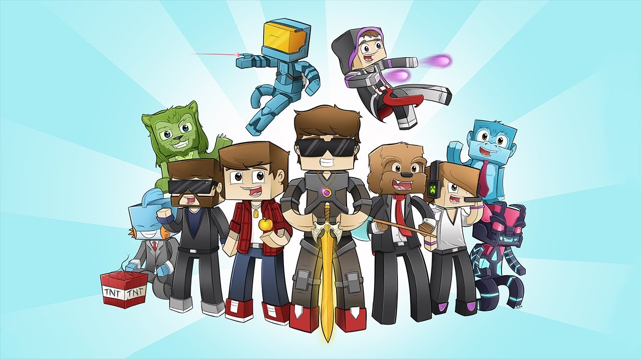 Minecraft SpeedART - TeamCrafted | Former Members