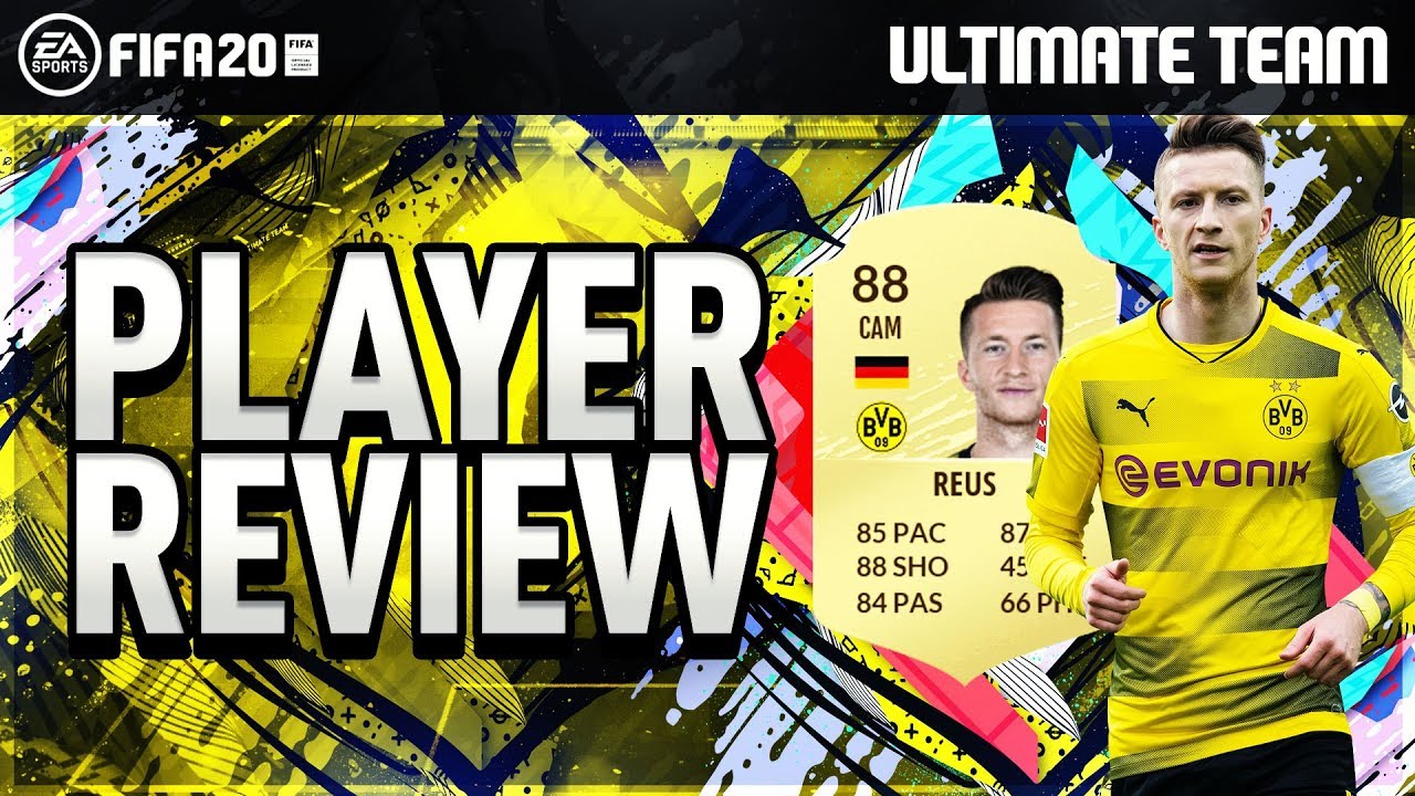 FIFA 20! MARCO REUS PLAYER REVIEW!
