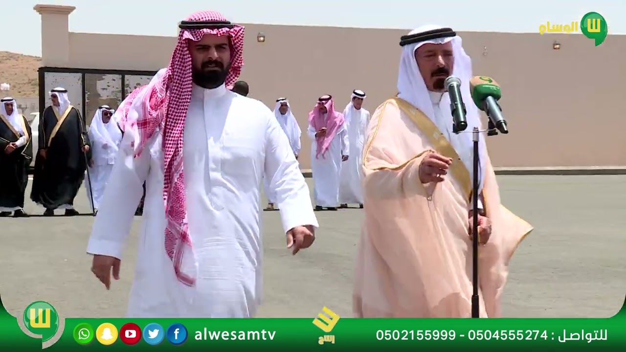 ضيافة الإعلامي سعد بن سعيد ال دغيم للشيخ محمد بن ردعان و العمور الدورسري و أبنائه و مرافققيه من مشاي
