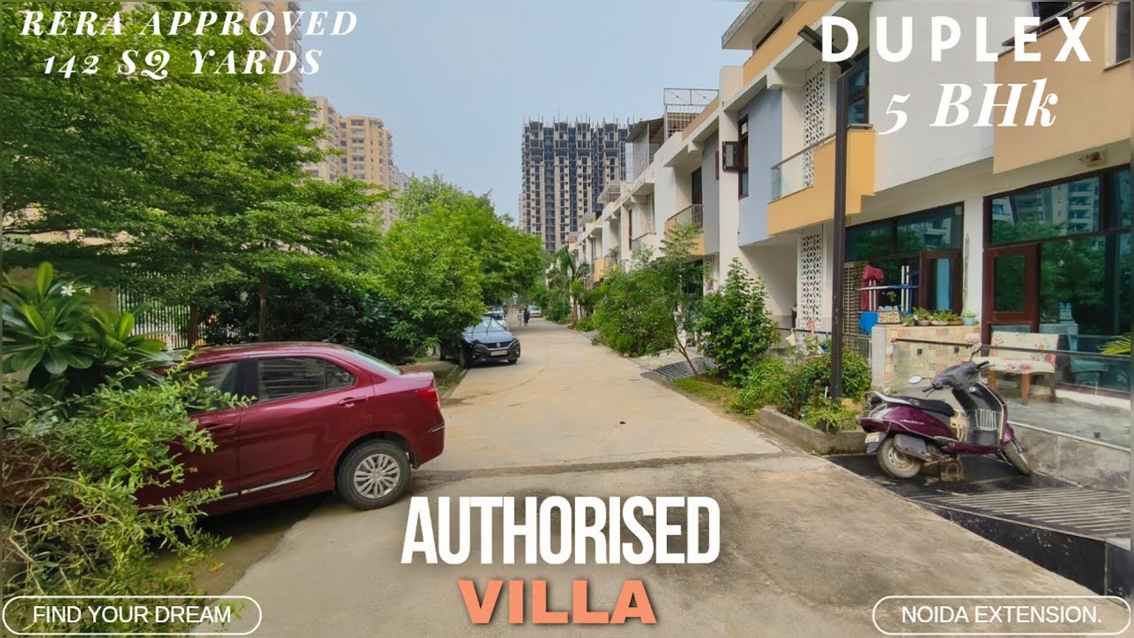 Panchsheel मैं 142 SQ yards 4 BHk authorised Duplex Villa