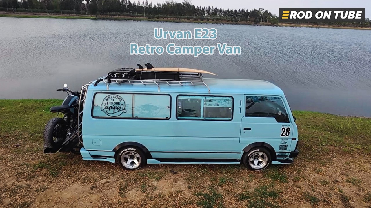รักครอบครัวแต่ไม่เสียตัวตน พ่อบ้านสายซิ่งกับ Urvan E23 Camper Van คันนี้