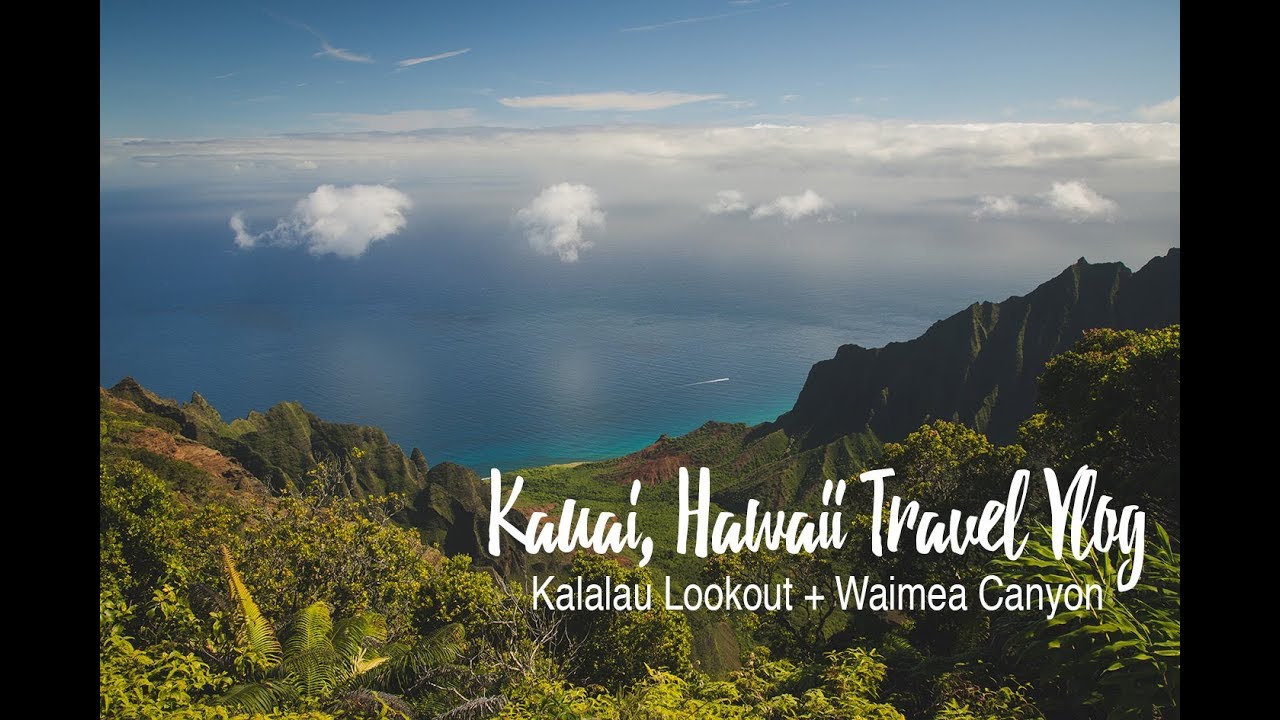 Kalalau Lookout, Na Pali Coast and Waimea Canyon