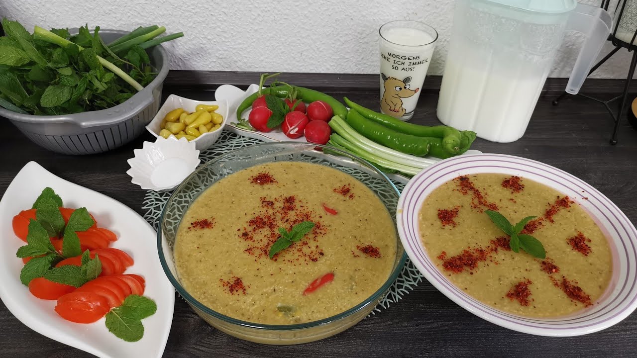 اليوم طبختنا مخلوطة بل كردي أسمه (كولك) 🌳