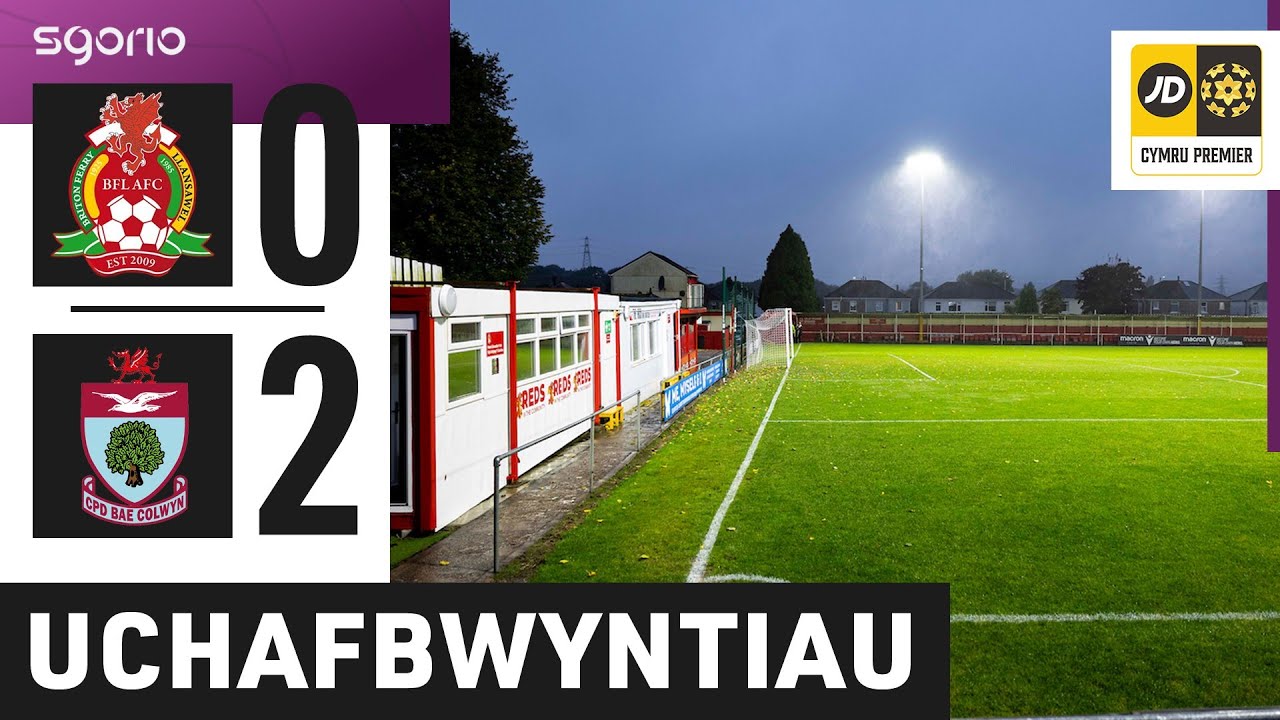 Uchafbwyntiau | Highlights: Llansawel 0-2 Bae Colwyn | Cymru Premier JD