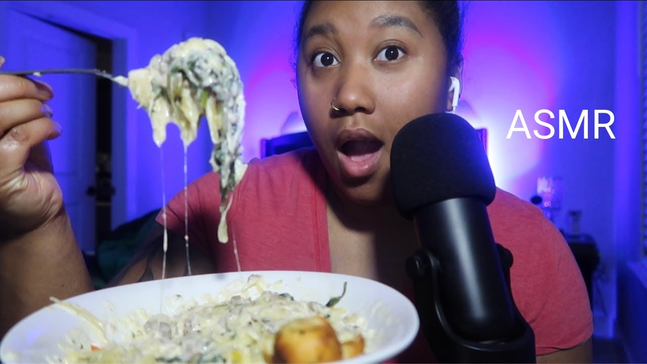 ASMR | MY FIRST EVER MUKBANG 😋 SQUASH SPAGHETTI