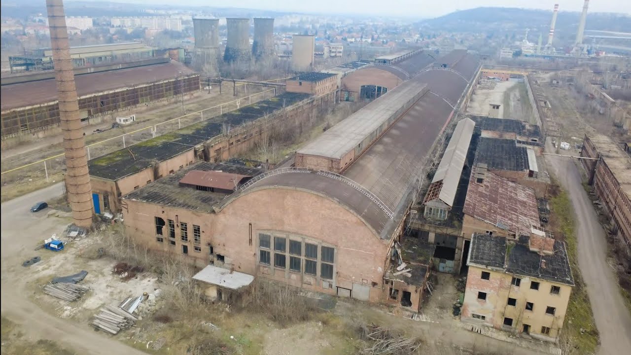 Abandoned old factory LKM Miskolc, Hungary