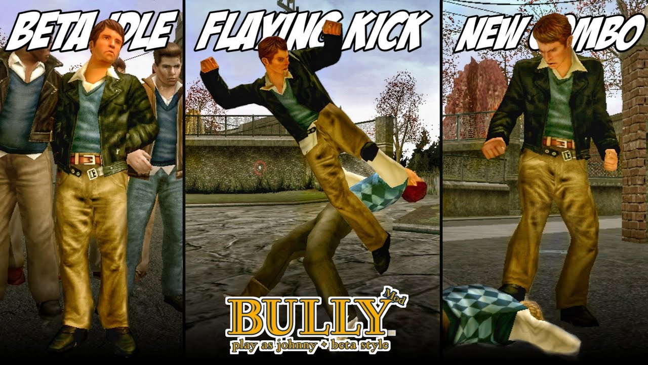 BULLY AE - Play As Johnny + Beta Style