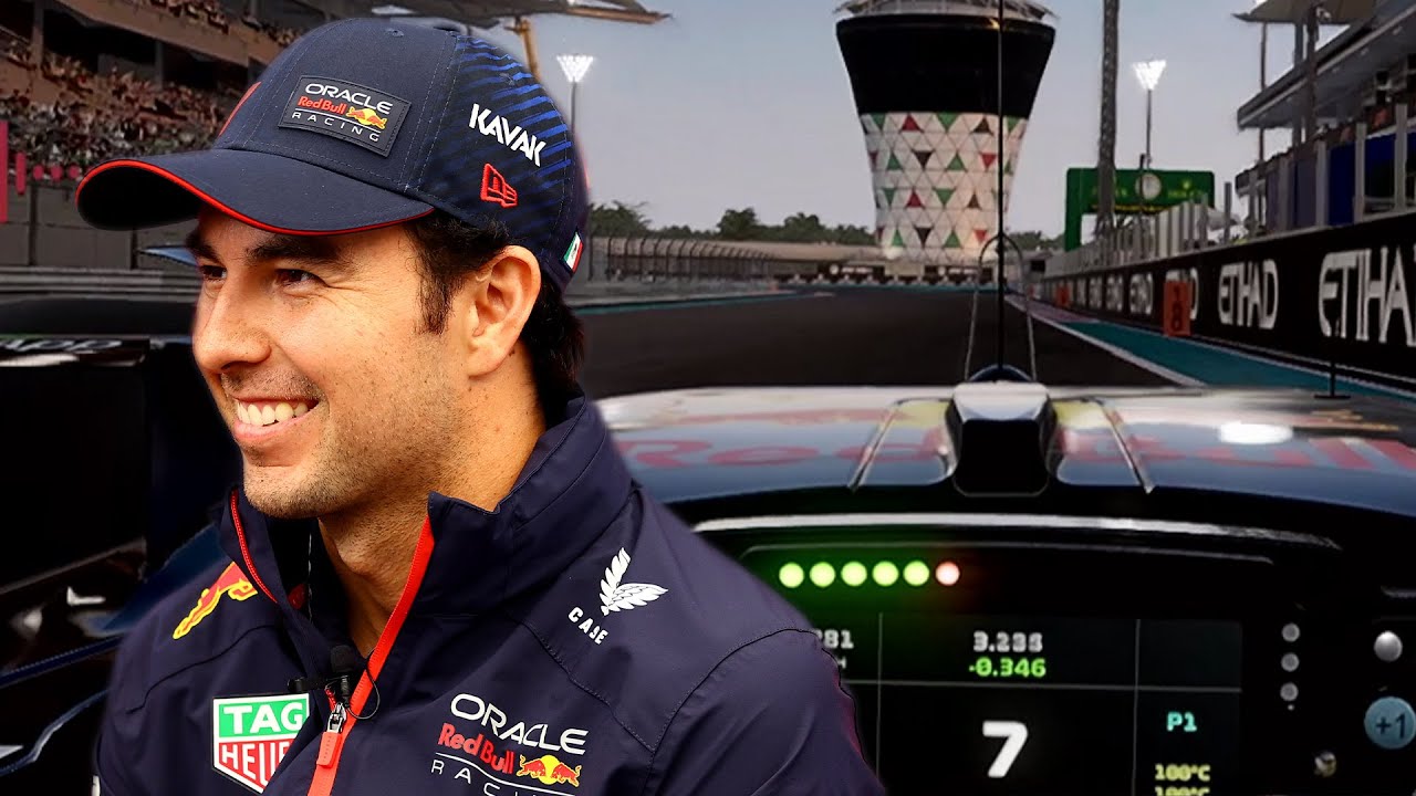 Checo Perez Drives The Yas Marina Circuit On F1 23 🎮🇦🇪 | Oracle Virtual Laps