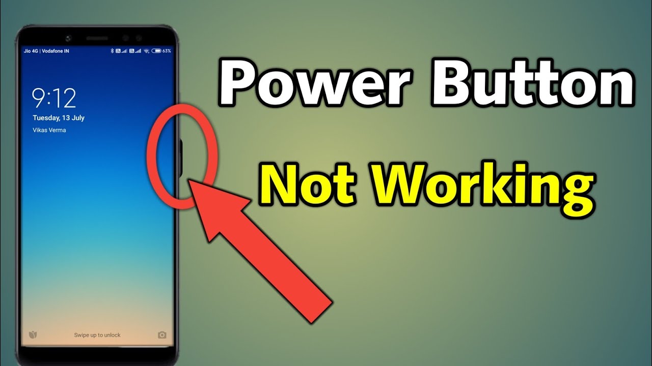 Power Button Not Working Android | Power Button Not Working Android Switch Off