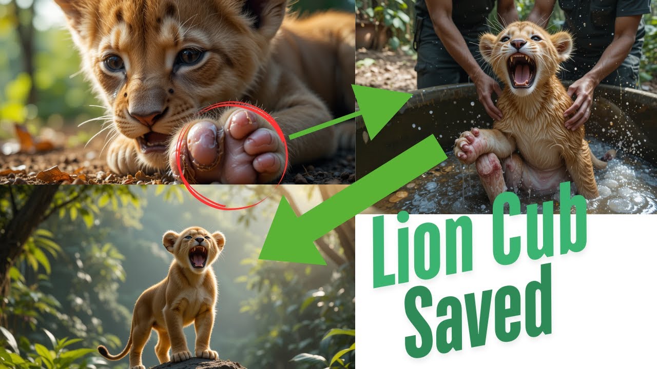 Lion Cub Rescue Expert Shares Emotional Recovery Story