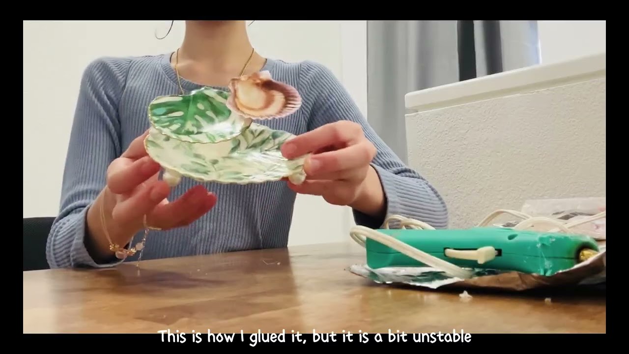 How to make a jewelry holder out of shells