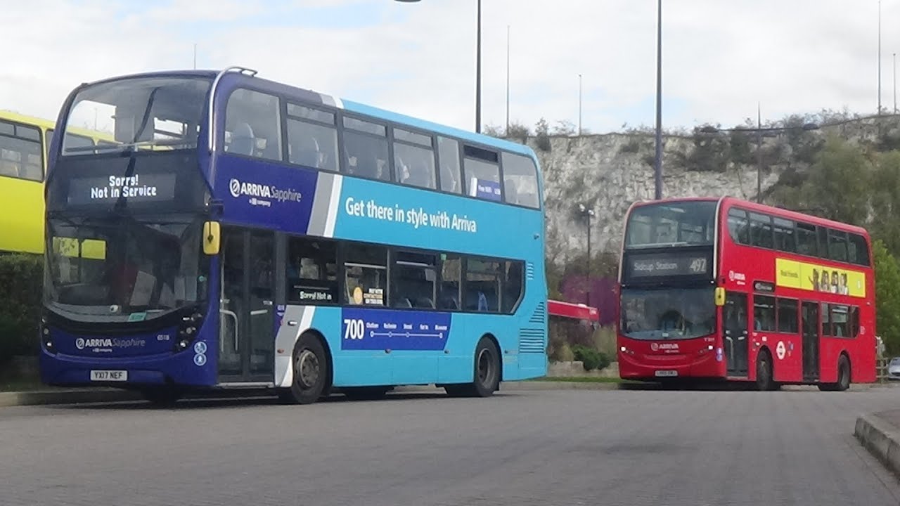 *Full Route Visual* Route 700 | Bluewater - Chatham | YX17 NEF (6518) | Non-TfL November #1