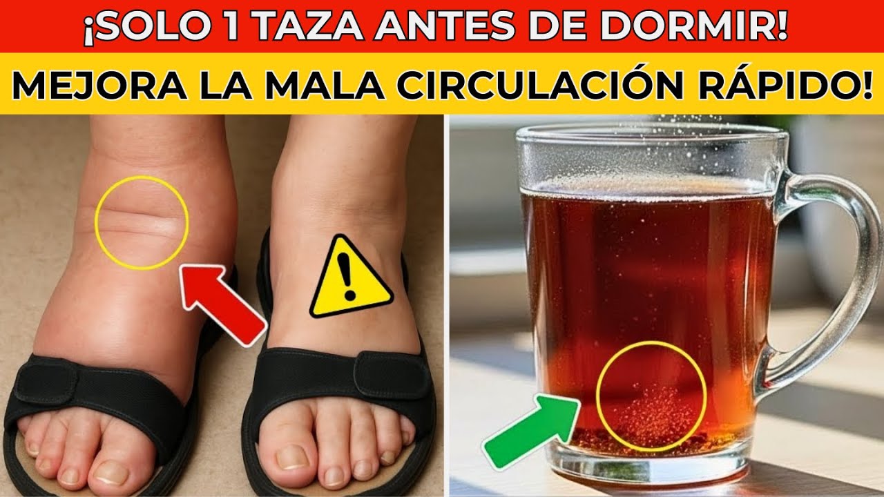 Milagro para la circulación en las piernas:5 alimentos comunes que destapan las arterias rápidamente