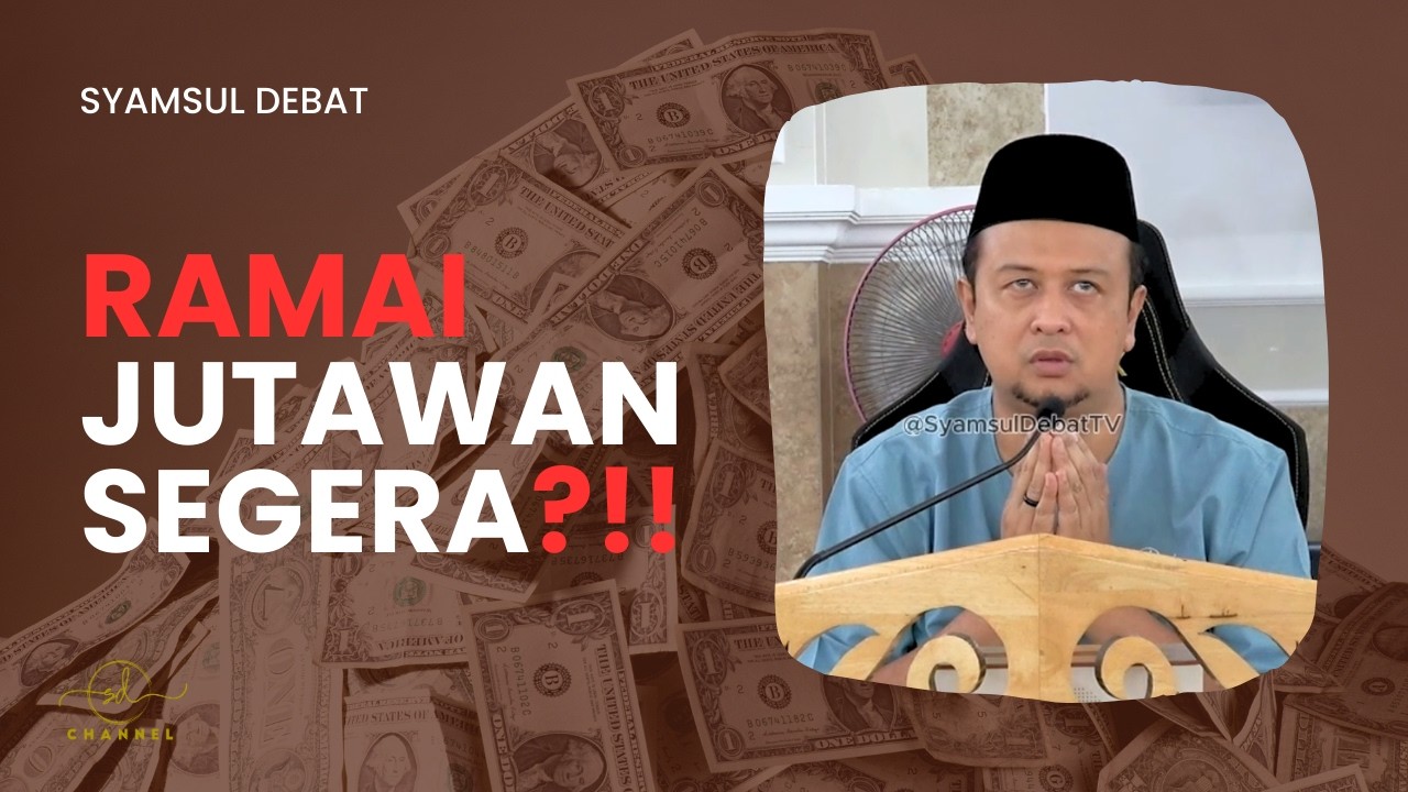 RAMAI JUTAWAN SEGERA ?!!