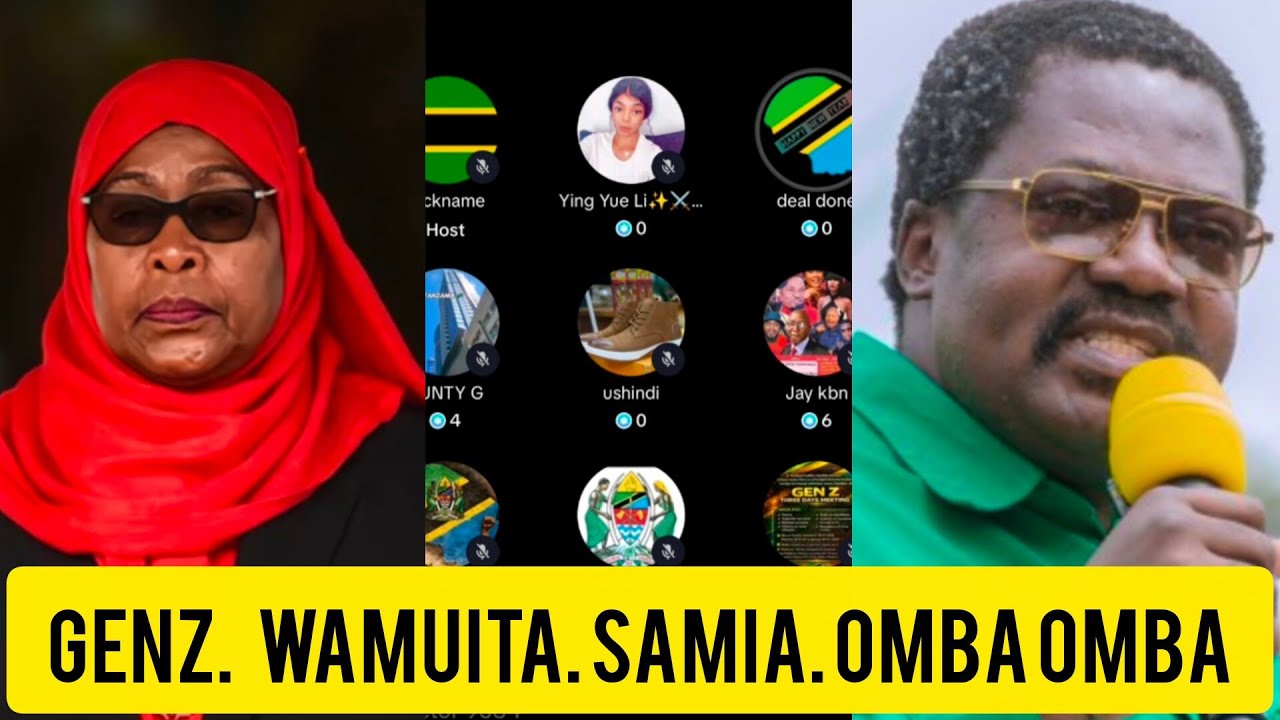 GENZ WASAMBARATISHA KILA KITU WAMUITA RAIS OMBA OMBA 