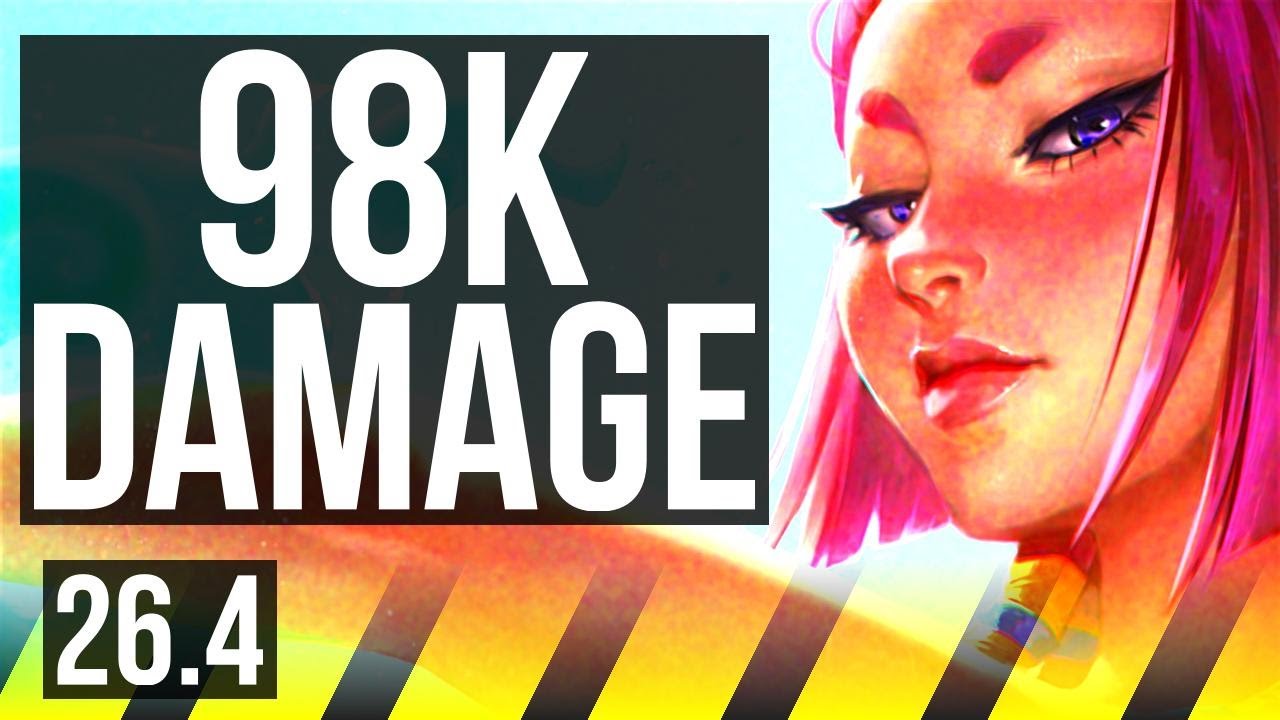 YUNARA & Braum vs MISS FORTUNE & Rell (ADC) | 98K damage | EUNE Challenger | 26.4