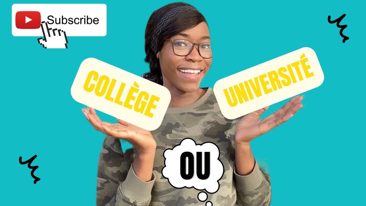 Choisir entre le collège et l’université pour tes études #canada
