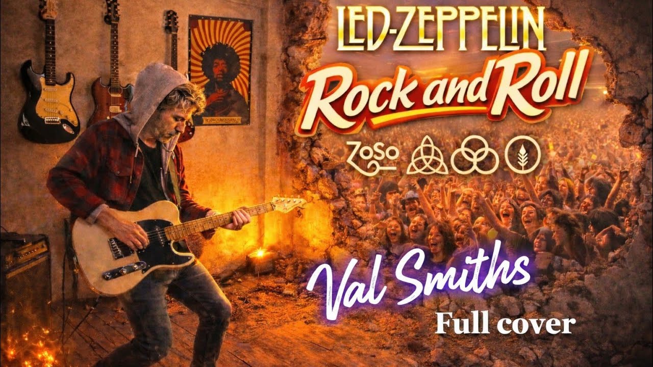 ROCK AND ROLL - Led Zeppelin - Full Guitar Cover