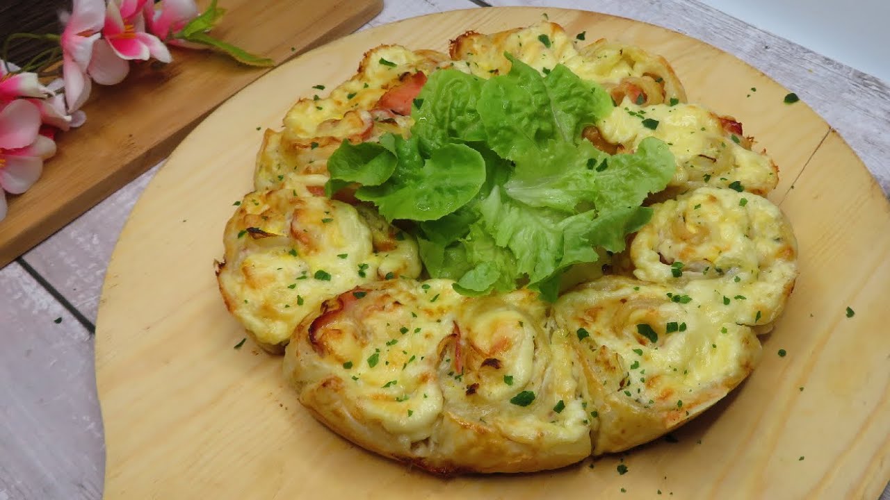 Couronne feuilletée à la raclette