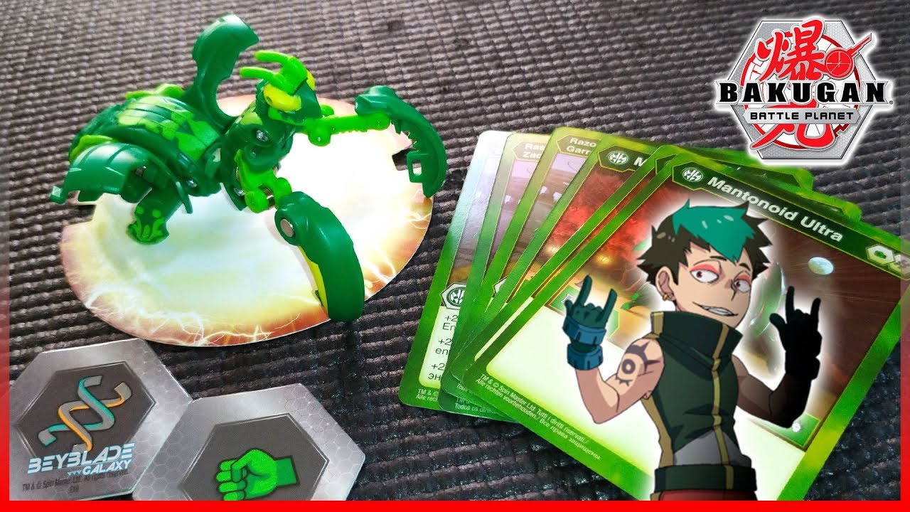 Abrindo MANTONOID ULTRA - Bakugan Battle Planet