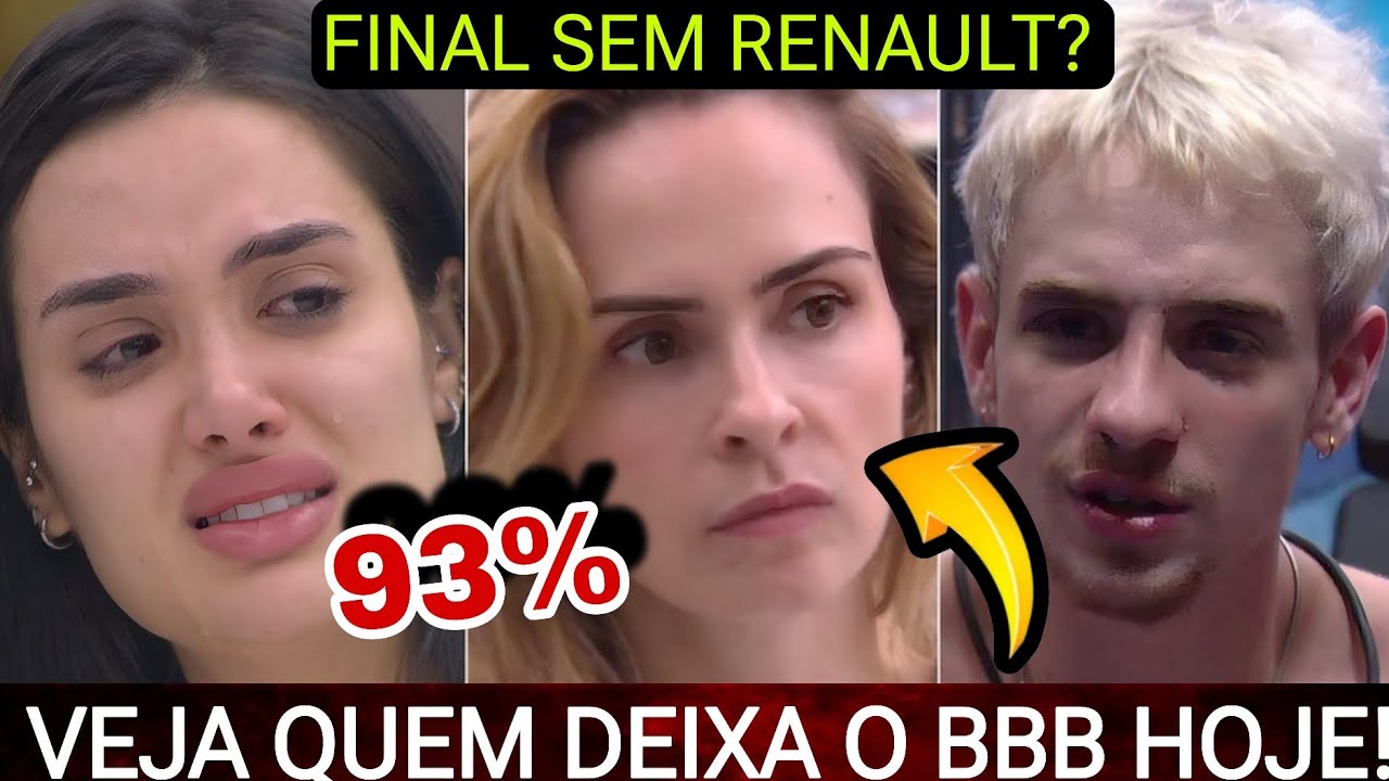 BBB 26: AP&Oacute;S FESTA NO BBB ENQUETE APERTA E MOSTRA QUEM SAI HOJE ENTRE ANA PAULA JULIANO E JORDANA