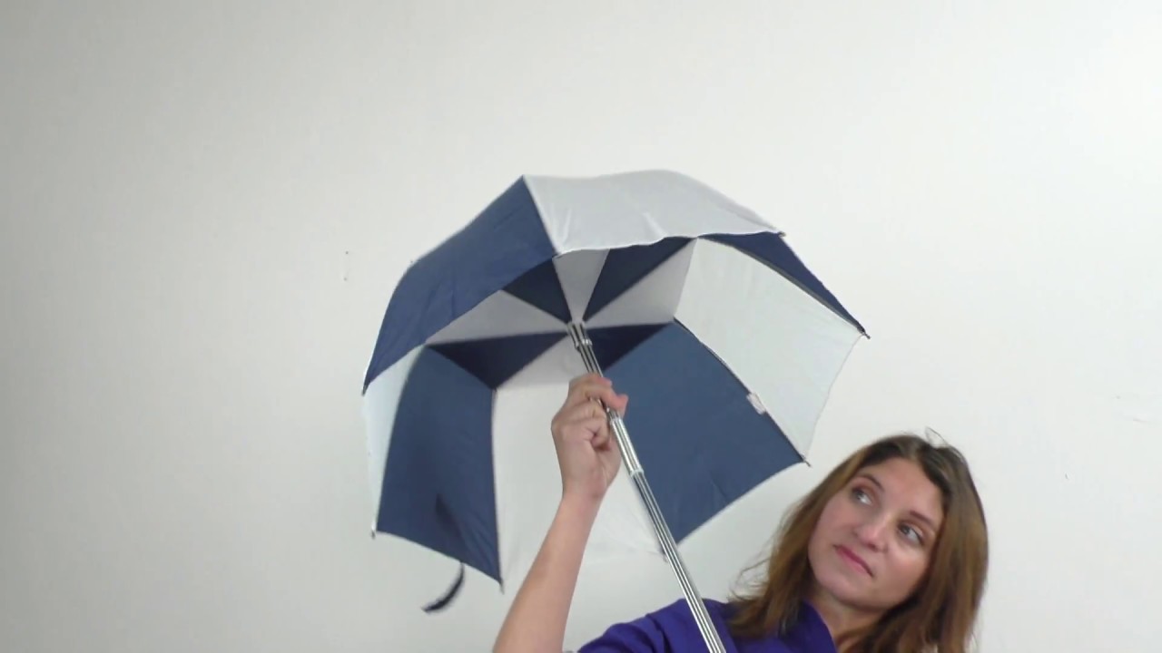 Promotional Drizzlestik Flex golf Club Umbrella with Custom Logo