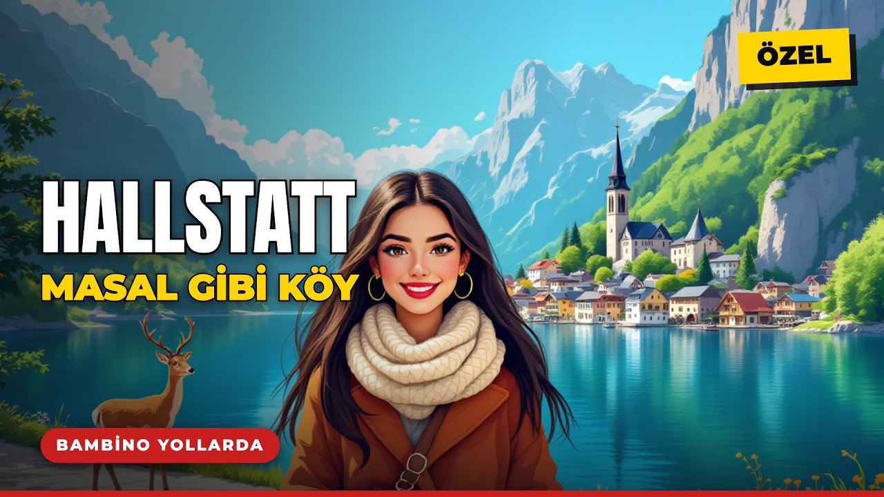 🎥 Salzburg’dan Hallstatt’a: Geyikler, Dağlar ve Masal Gibi Manzaralar! 🇦🇹🦌🌲