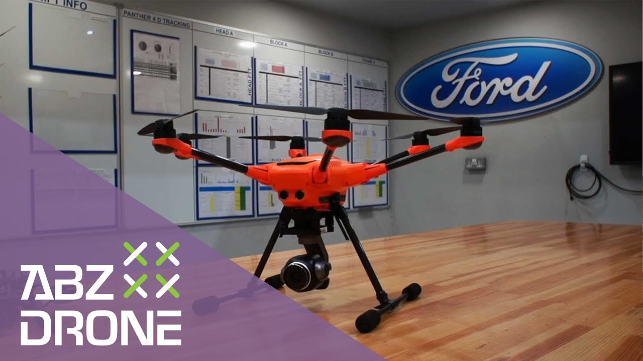 ABZ Drone - &Iacute;gy seg&iacute;tenek a dr&oacute;nok a Ford gy&aacute;rban - karbantart&aacute;s &eacute;s fel&uuml;gyelet a Yuneec H520 dr&oacute;nnal