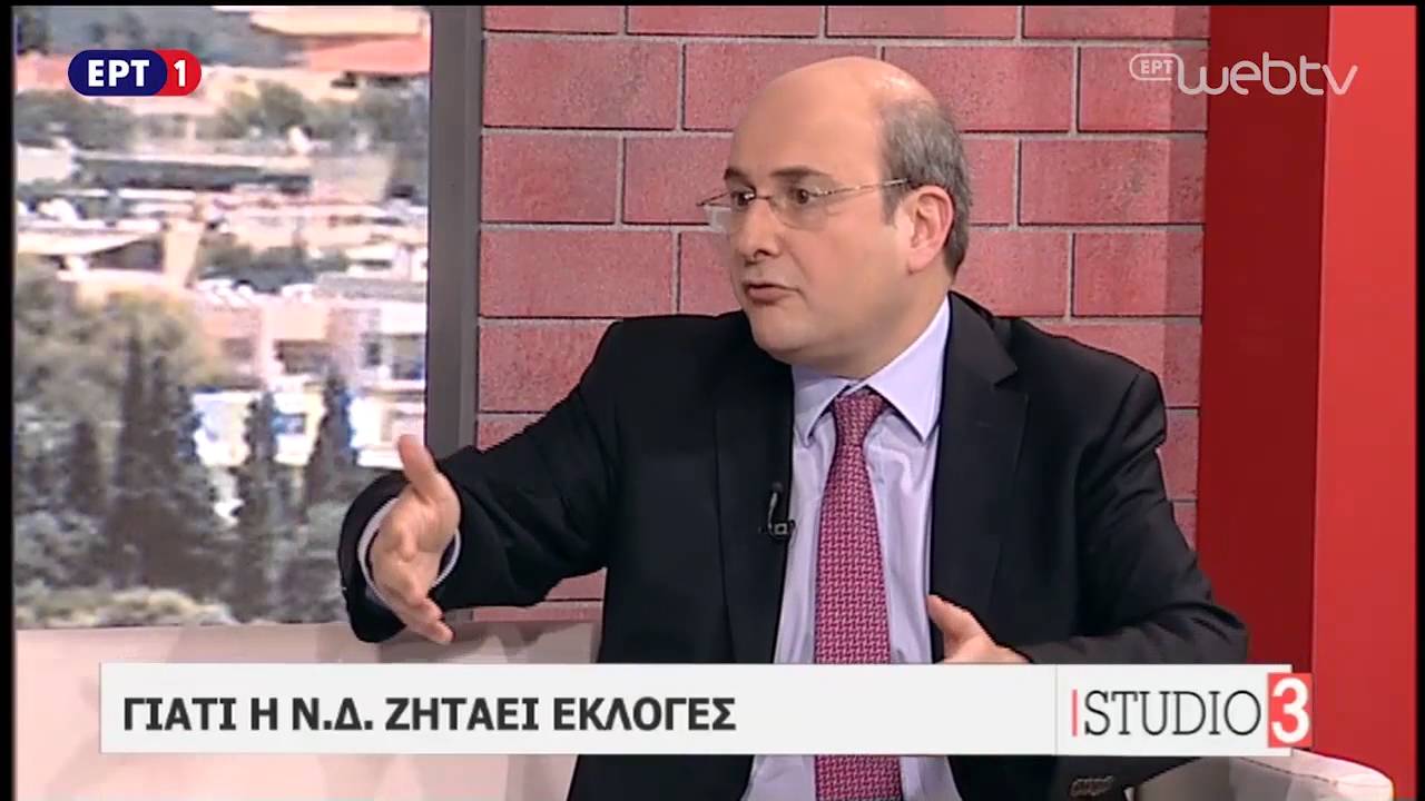 Ο Κωστής Χατζηδάκης στο Studio3 19-04-16 | ΕΡΤ