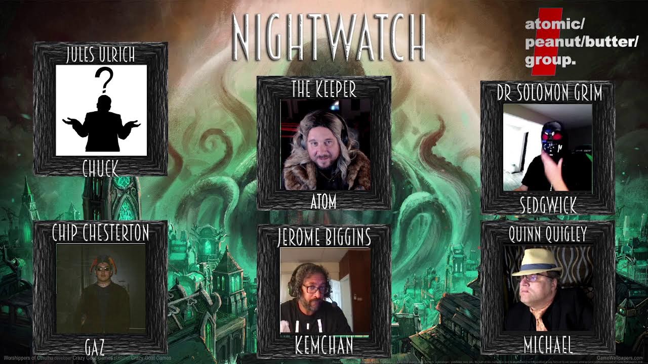 NightWatch: A Call of Cthulhu Pulp Adventure, Prequel #4- Sink or Swim, part 1