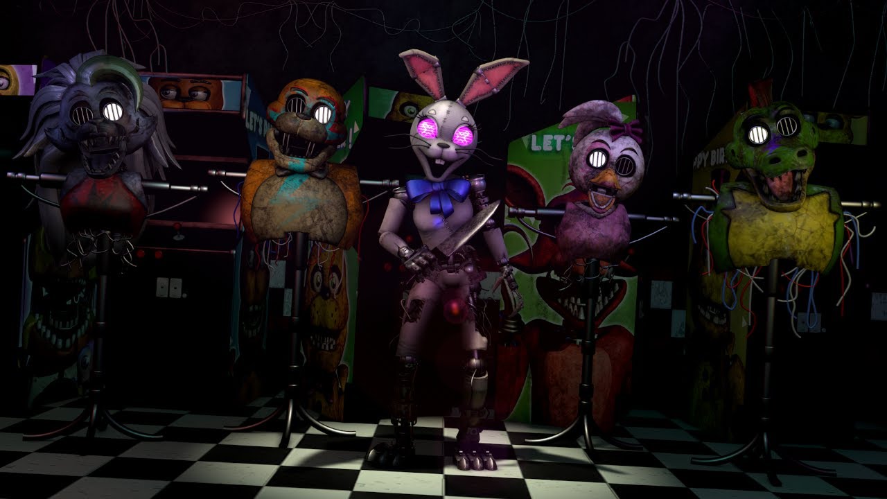 [FNAF C4D SPEED ART] Vanny is Into Madness