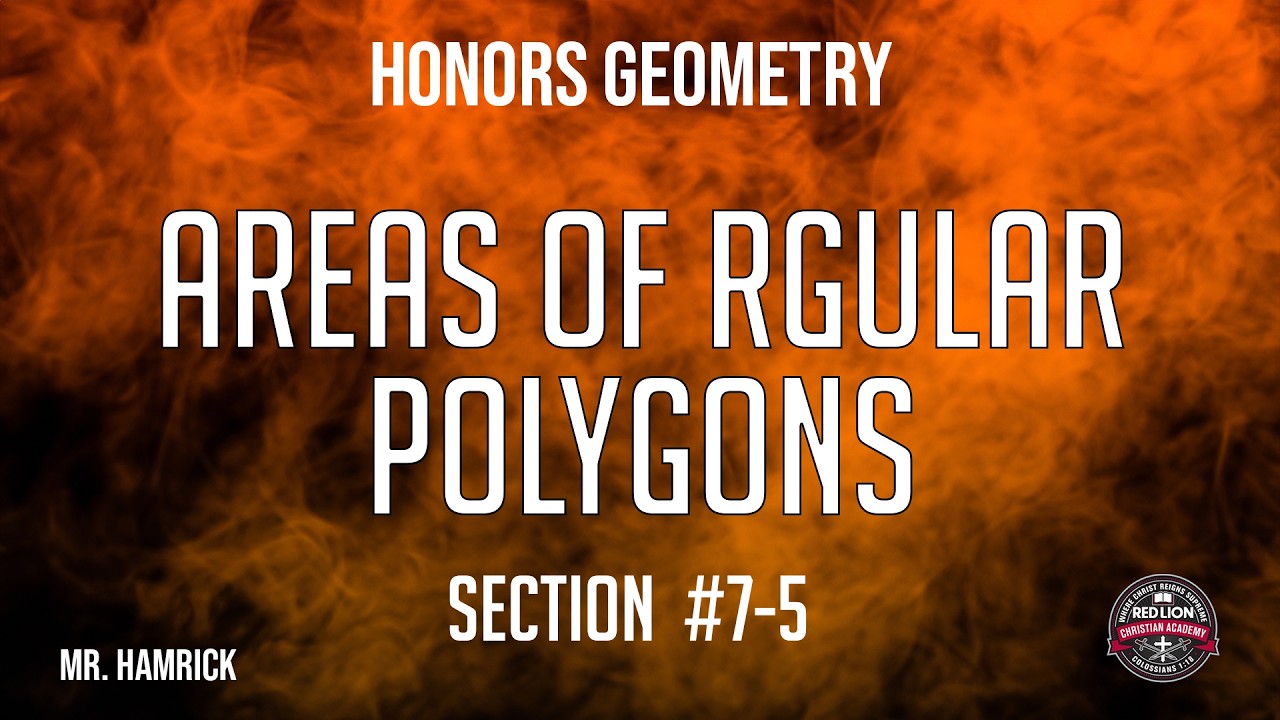 Honors Geometry Section 7-5(a) 