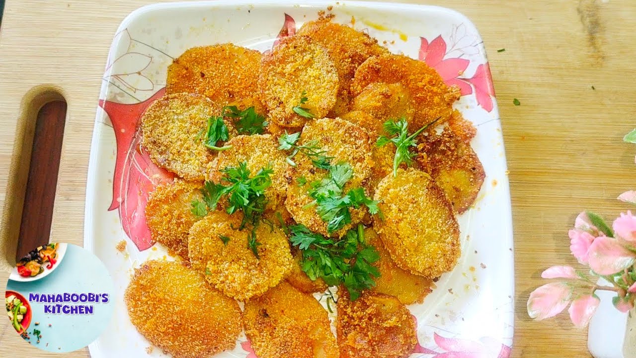 Crispy and Crunchy Aloo Rava Fry | Sooji Rava aur Aloo fry | Batata Phodi recipe | MK