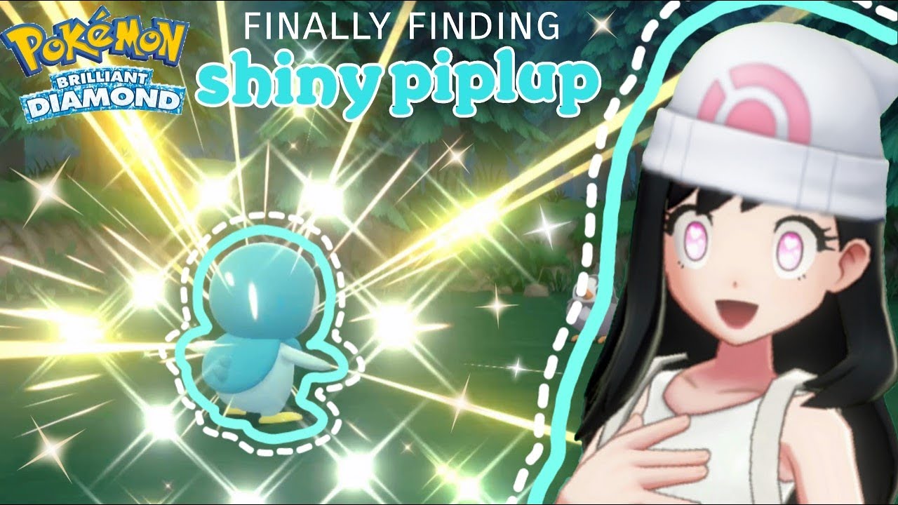 ♡ FINALLY FINDING OUR SHINY STARTER - SHINY PIPLUP (Pokemon Shining Pearl / Brilliant Diamond) ♡