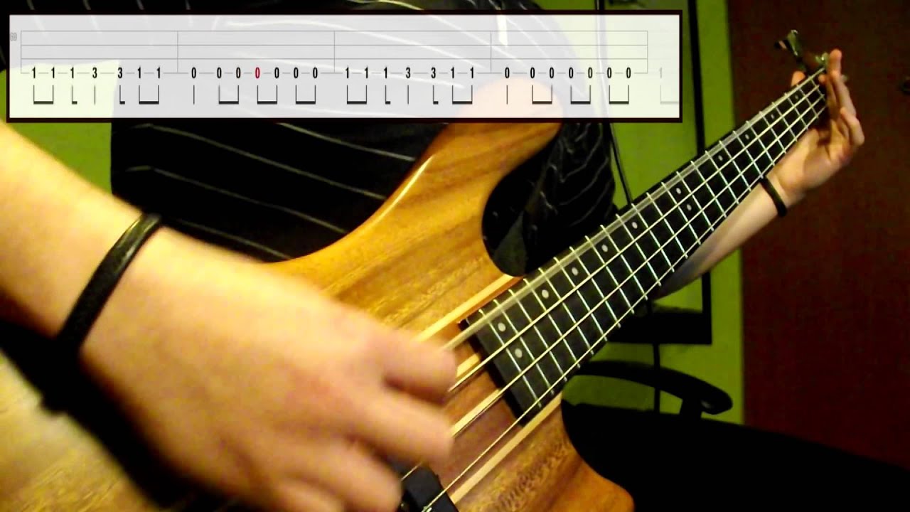 Nirvana - D7 (Bass Cover) (Play Along Tabs In Video)