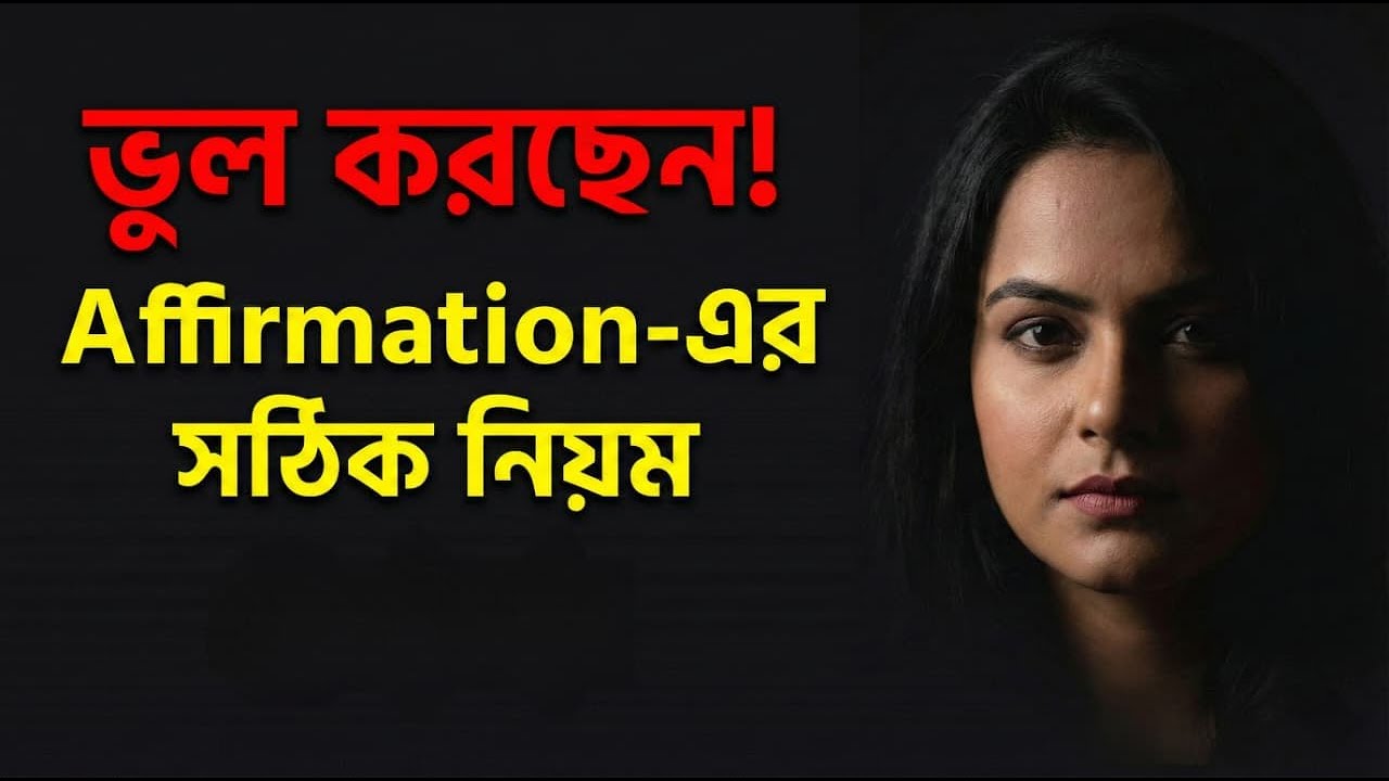 Affirmation করার সঠিক পদ্ধতি | Law of Assumption Bangla | Affirmation-এর এই ভুলগুলো আজই বন্ধ করুন।