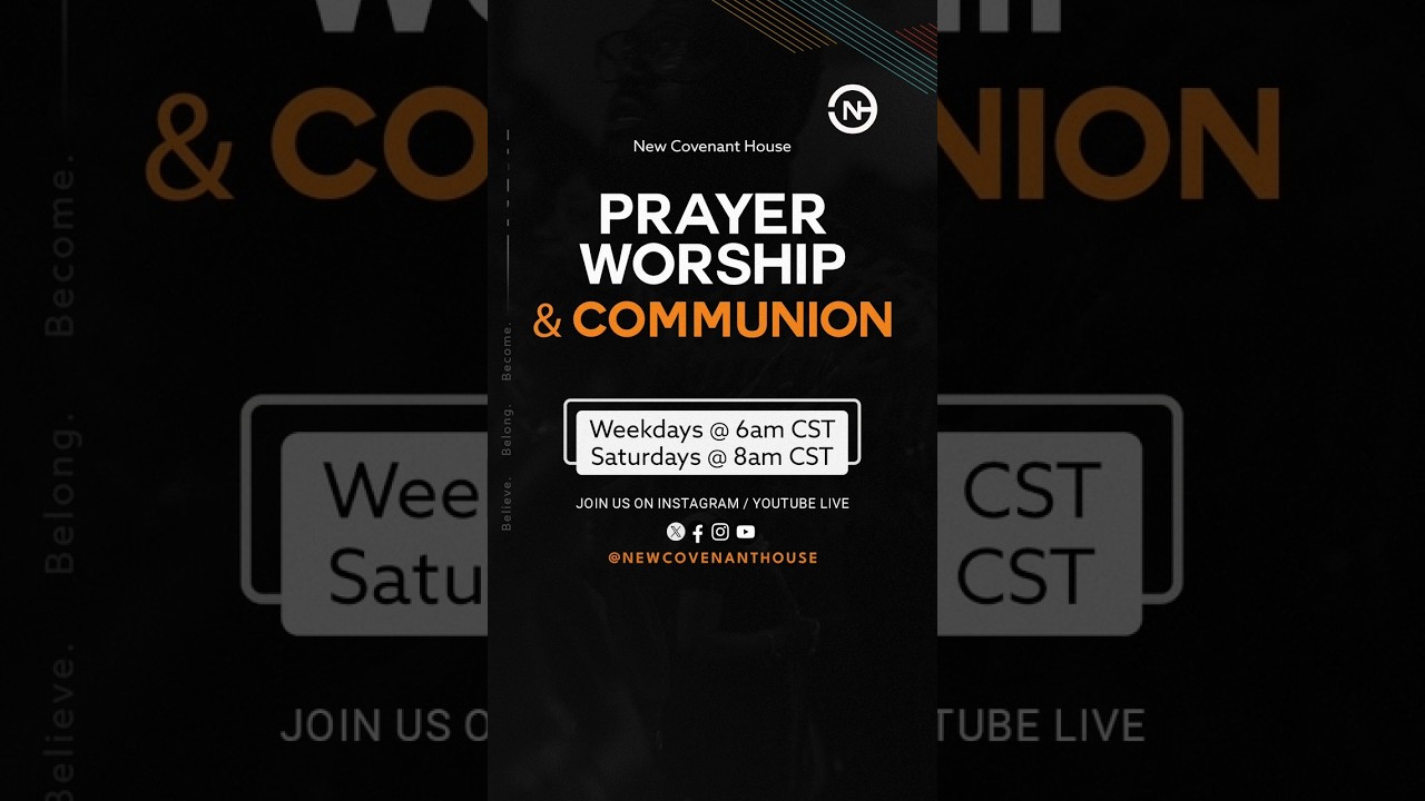 Start Your Day in God’s Presence | Morning Prayer, Worship & Communion