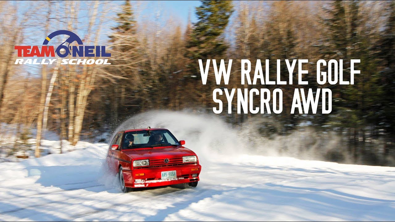 VW Rallye Golf Syncro AWD